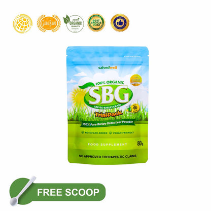 Salveo Barley Grass Powder in Trial Pack (80grams)