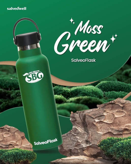 SalveoFlask 20oz Moss Green Tumbler