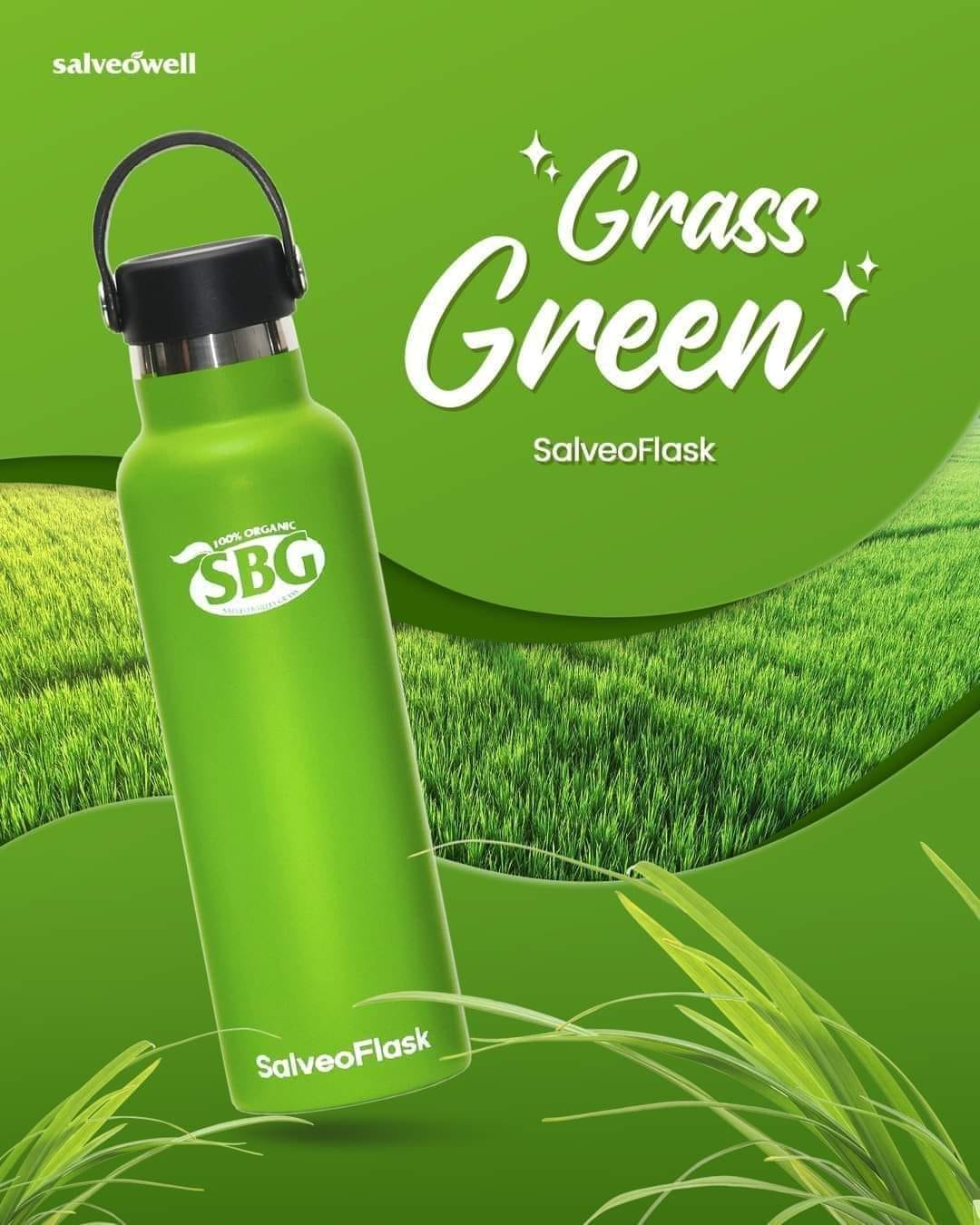 SalveoFlask 20oz Grass Green Tumbler